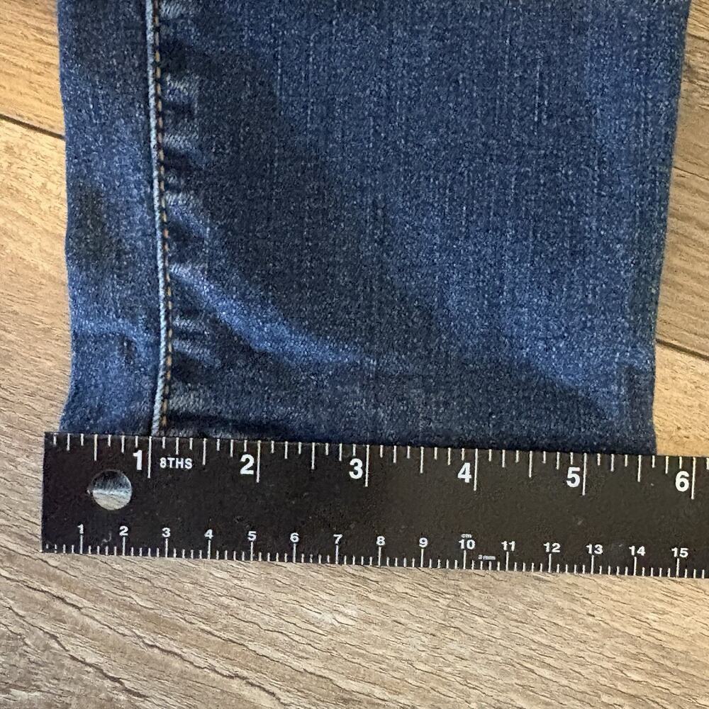 Kut from the Kloth Jeans Womens 10 Toothpick Skinny Blue Dark Wash Stretch Denim - Picture 8 of 10